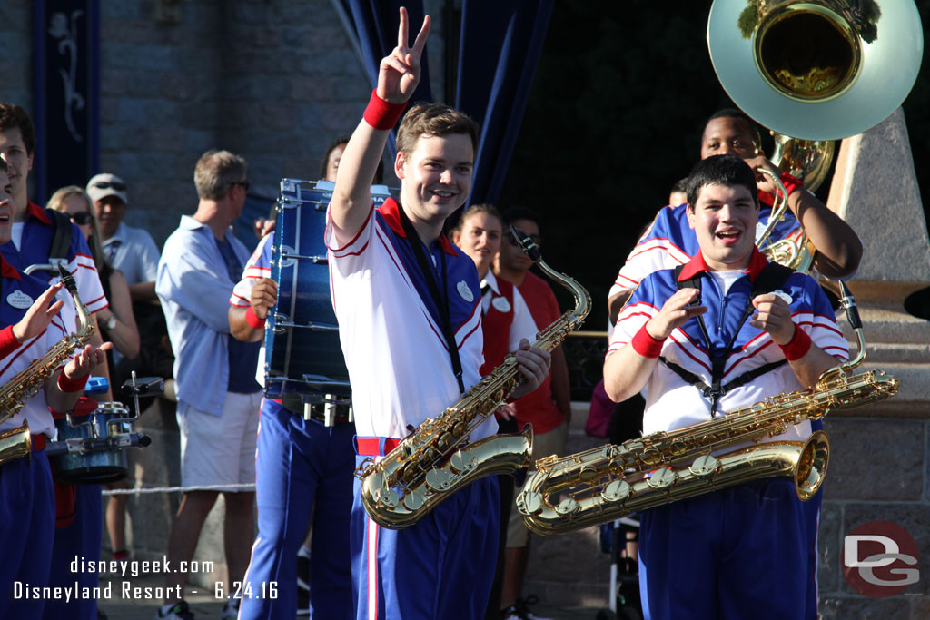 There is one member from USC in the band this year (in addition to Ron), FIGHT ON!