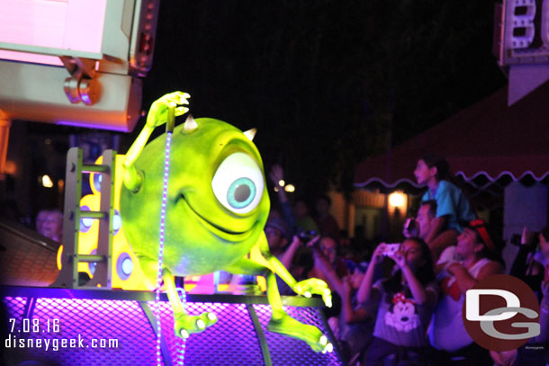 Mike Wazowski in Paint the Night