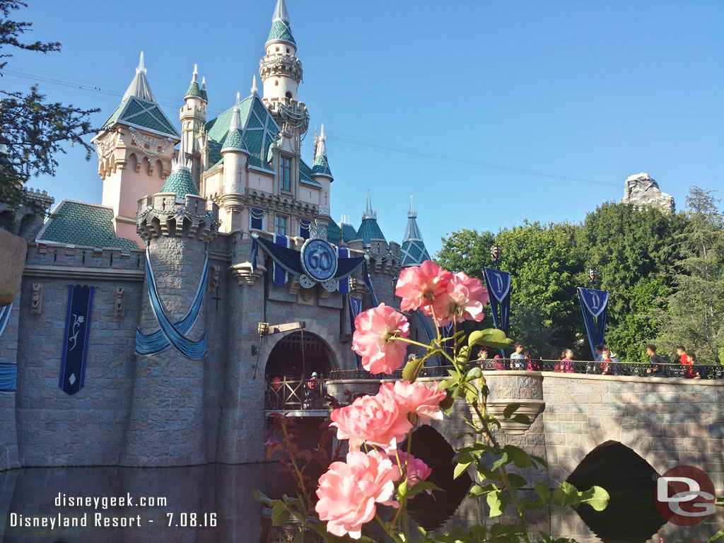 A couple Sleeping Beauty Castle pictures while I waited for the band.