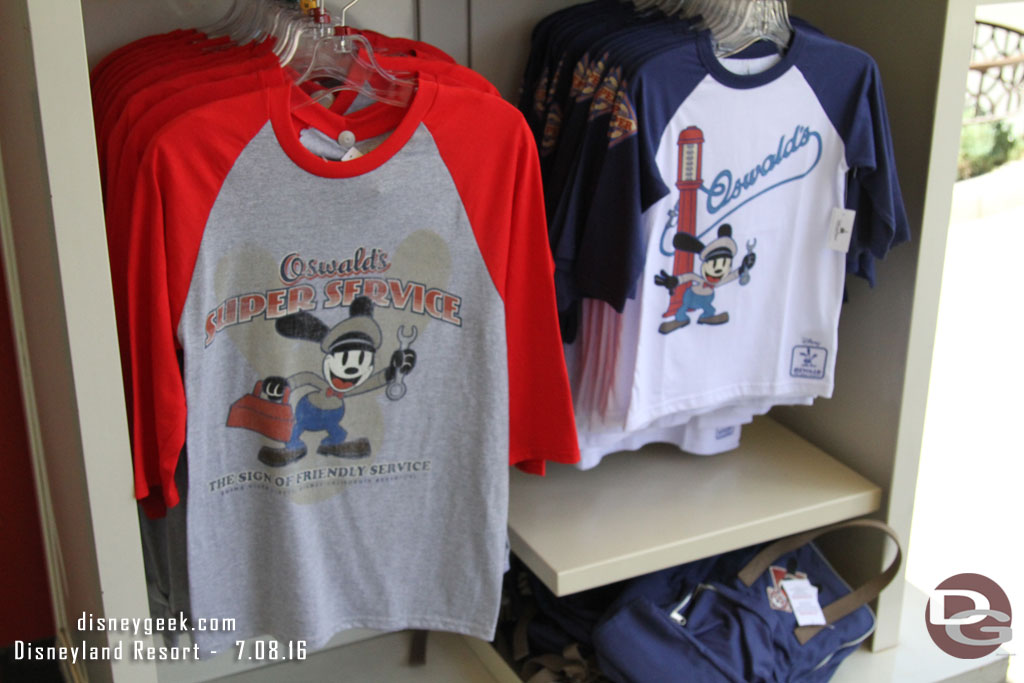 There is some new Oswald merchandise too.