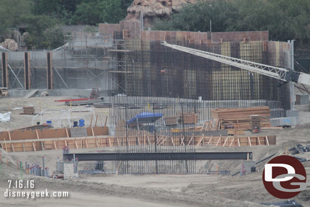 One more look at the steel beam that has been installed.