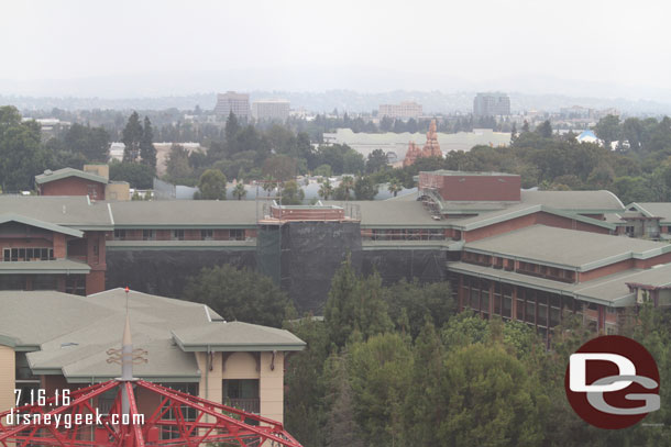 Some renovation work going on at the Grand Californian.