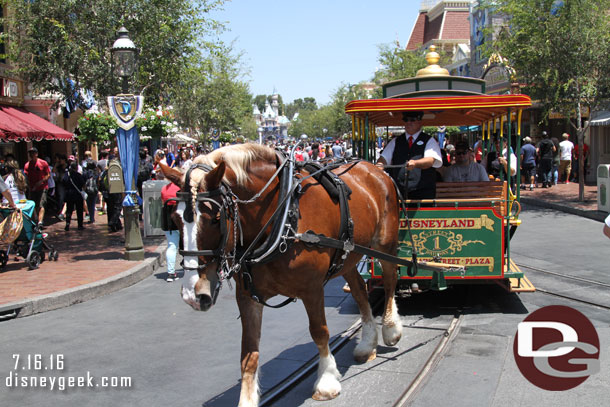 Another arriving in Town Square.