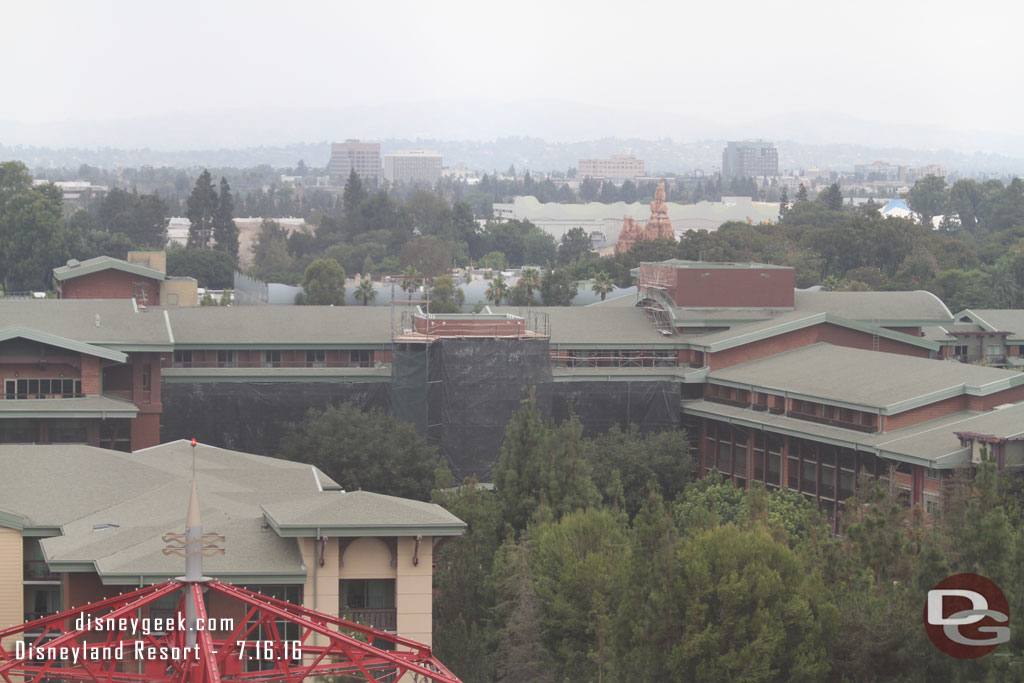 Some renovation work going on at the Grand Californian.