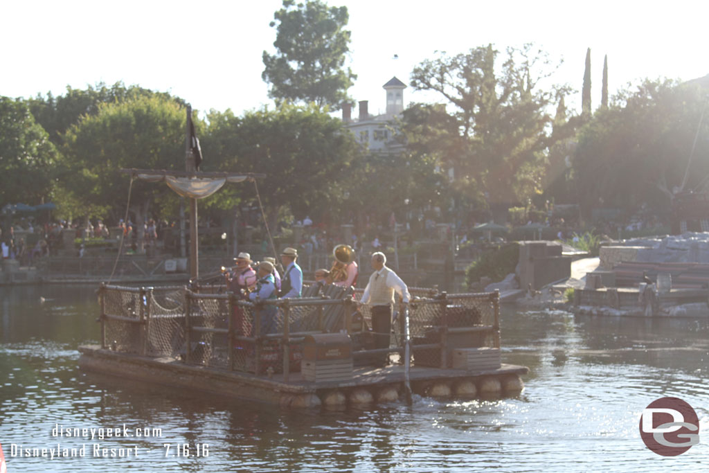 The Jambalaya Jazz on the Rivers of America.