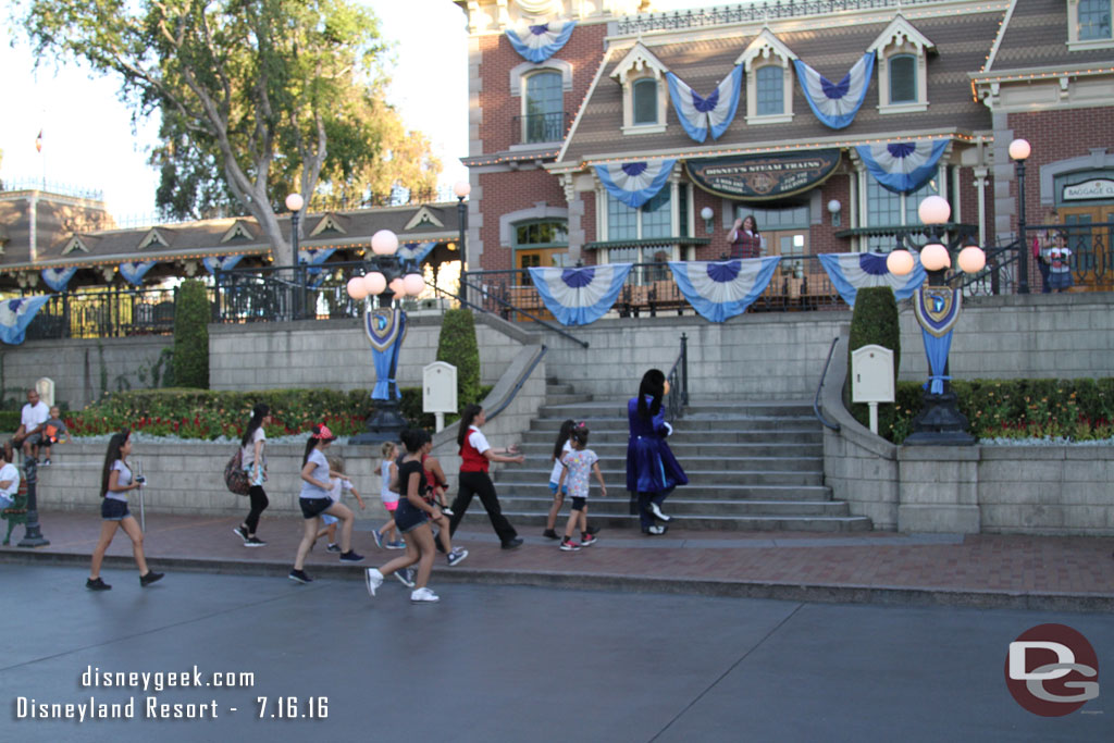 Time for the All American College Band in Town Square to wrap up my day.