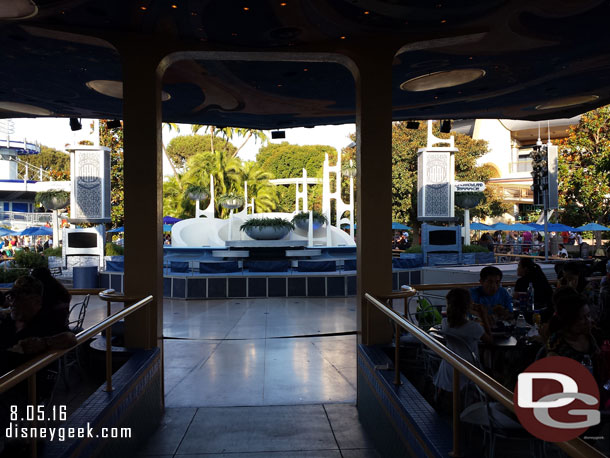 Live music returns to the Tomorrowland Terrace starting Saturday evening and will run Fri-Sun for a limited time.