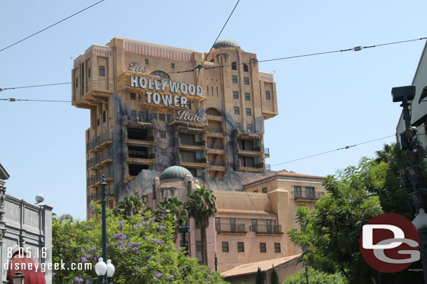 The Tower of terror.