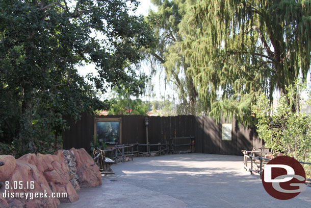 Making my way to the Big Thunder Trail.  It was quiet this afternoon.