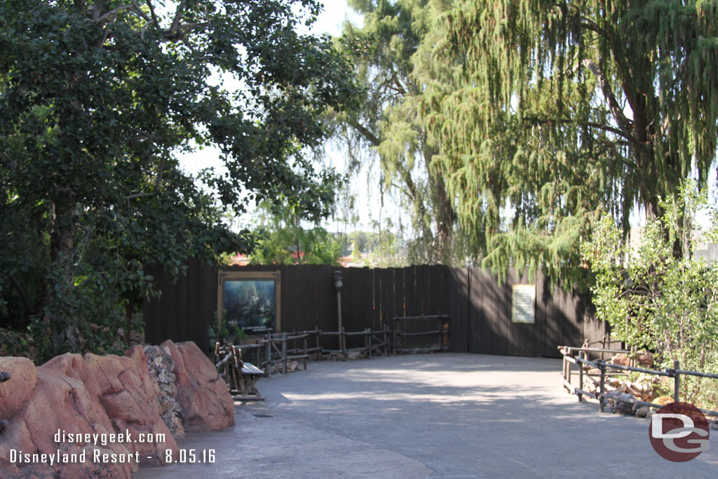 Making my way to the Big Thunder Trail.  It was quiet this afternoon.