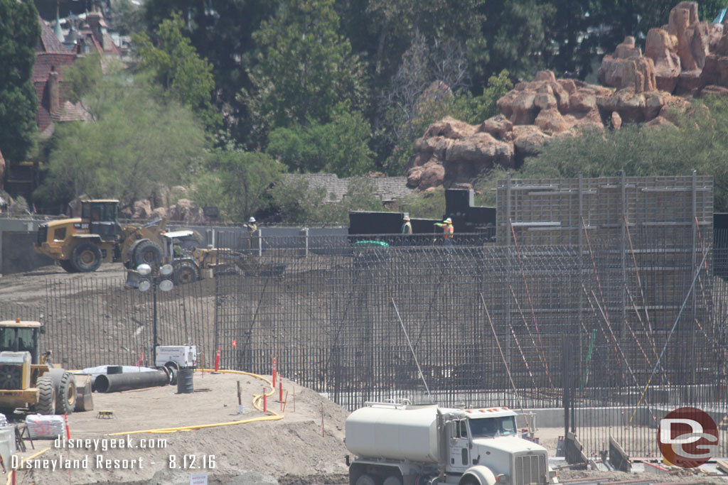 More walls taking shape.