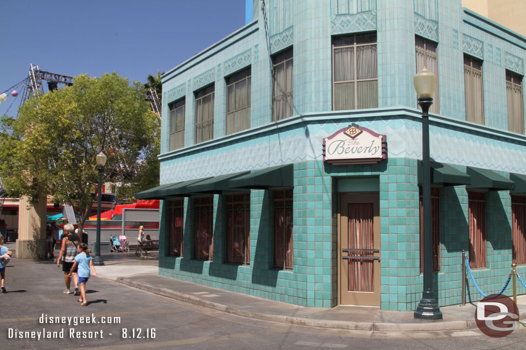 Nothing has gone in its old location.