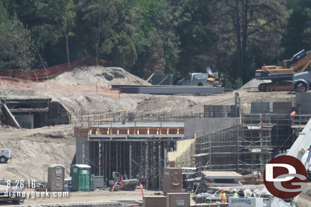 In the center of the site the tunnel which I am assuming is one of the entrance walkways.