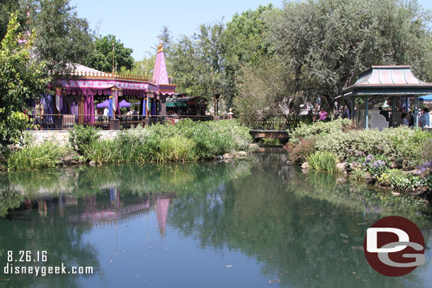 Looking toward Fantasy Faire.. can you spot the turtle?