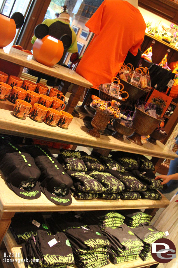 Some Halloween Merchandise in the Five and Dime