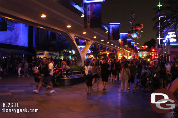 Tomorrowland was not bad for a Friday night at 8:15pm