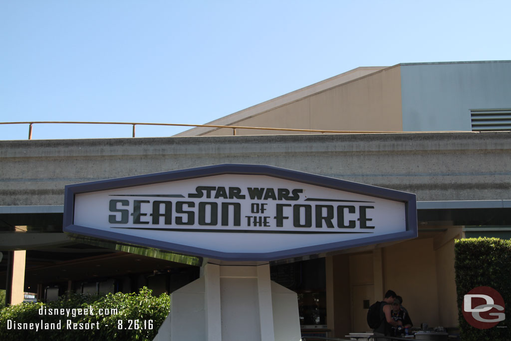 Season of the Force is in its final days.