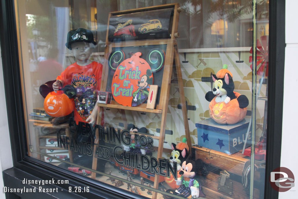 Elias & Co Halloween window.