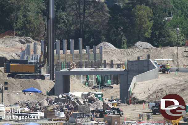 A more clear view of the Fantasyland entrance.