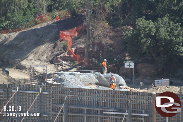 A better view of the rock work.