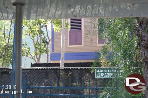 Fences up around the House of Blues.  A permit was filed to demo the building.