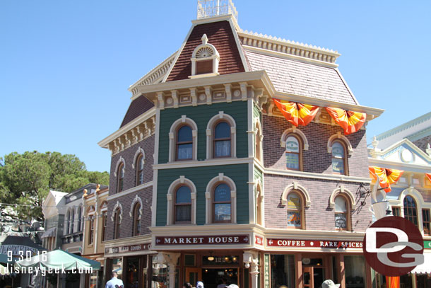 The work has wrapped up on the Market House and Center Street.