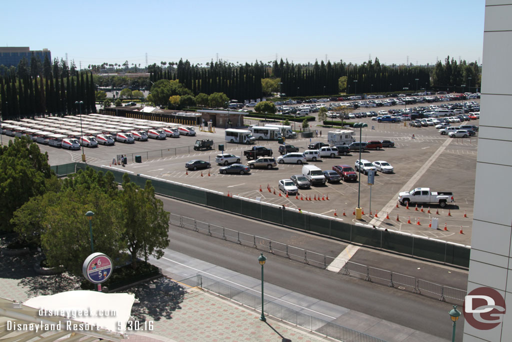 No real visible progress on the tram stop project.  Saw some posts on the internet saying this is the initial preparations to redo the tram stop and make it a full gateway with security, etc..  no indication of that at this point though besides the new lane and hedge removal.