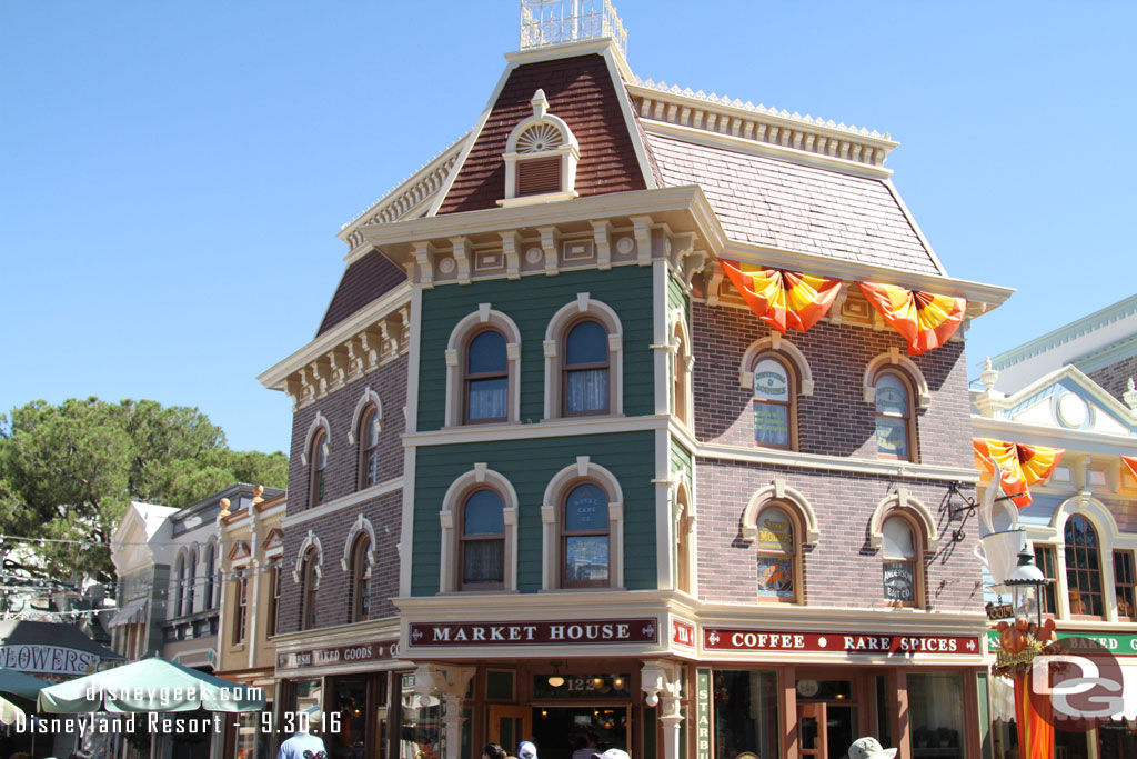 The work has wrapped up on the Market House and Center Street.