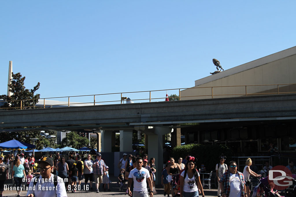 Season of the Force Signage is gone in Tomorrowland