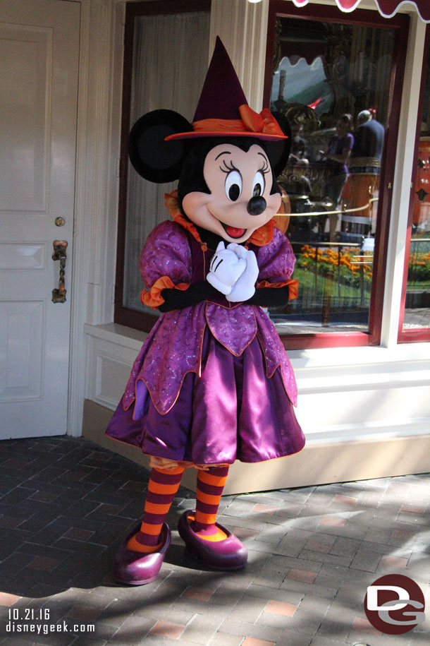 Minnie was nearby too.