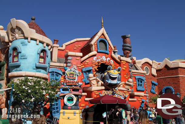 The scaffolding is down from Roger Rabbit.