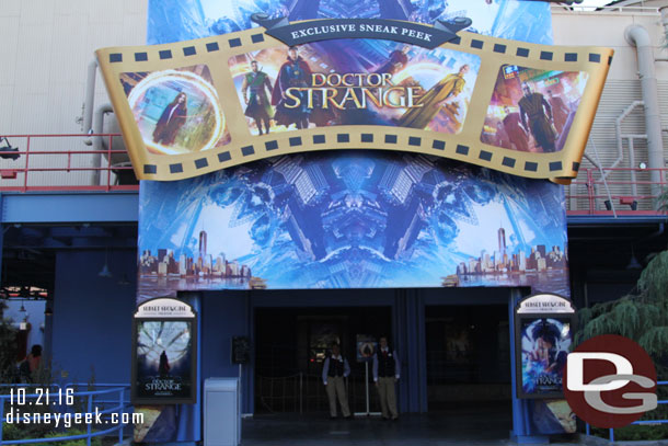 Doctor Strange has moved into the Sunset Showcase