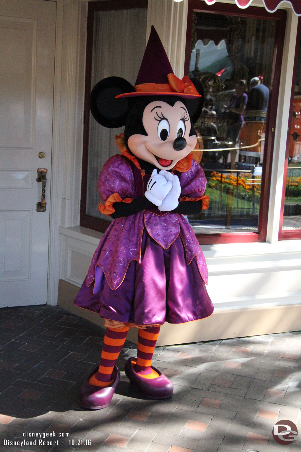 Minnie was nearby too.