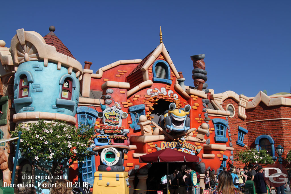 The scaffolding is down from Roger Rabbit.