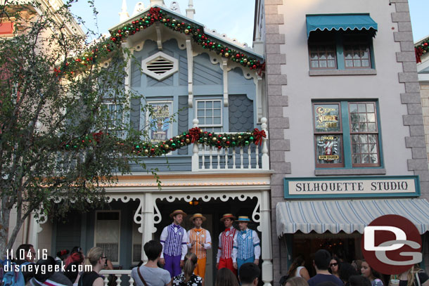 The Dapper Dans performin