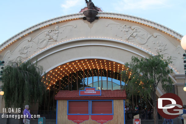 There are more marketplaces than Food and Wine had.  Here is one in front of the Little Mermaid.