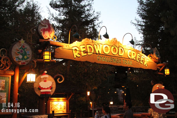 Santa will be in Redwood Creek this year.