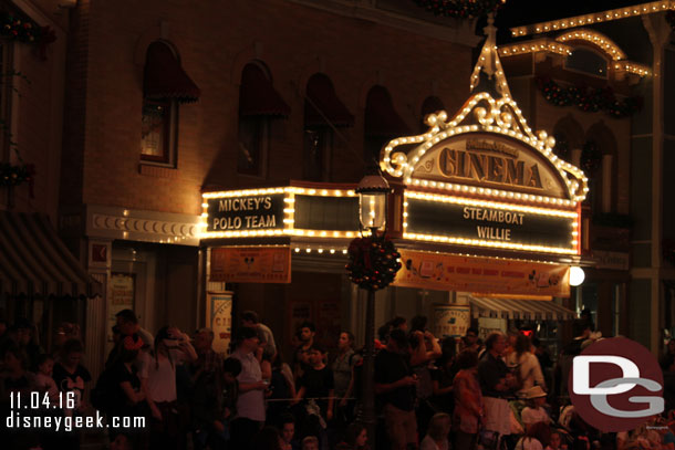 Found a spot on Main Street for Soundsational under the lights.