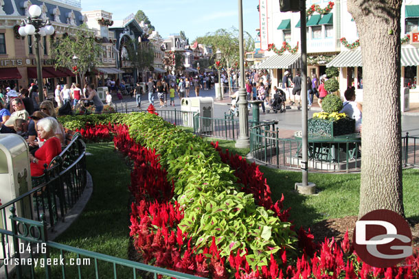 Town Square is looking festive.  