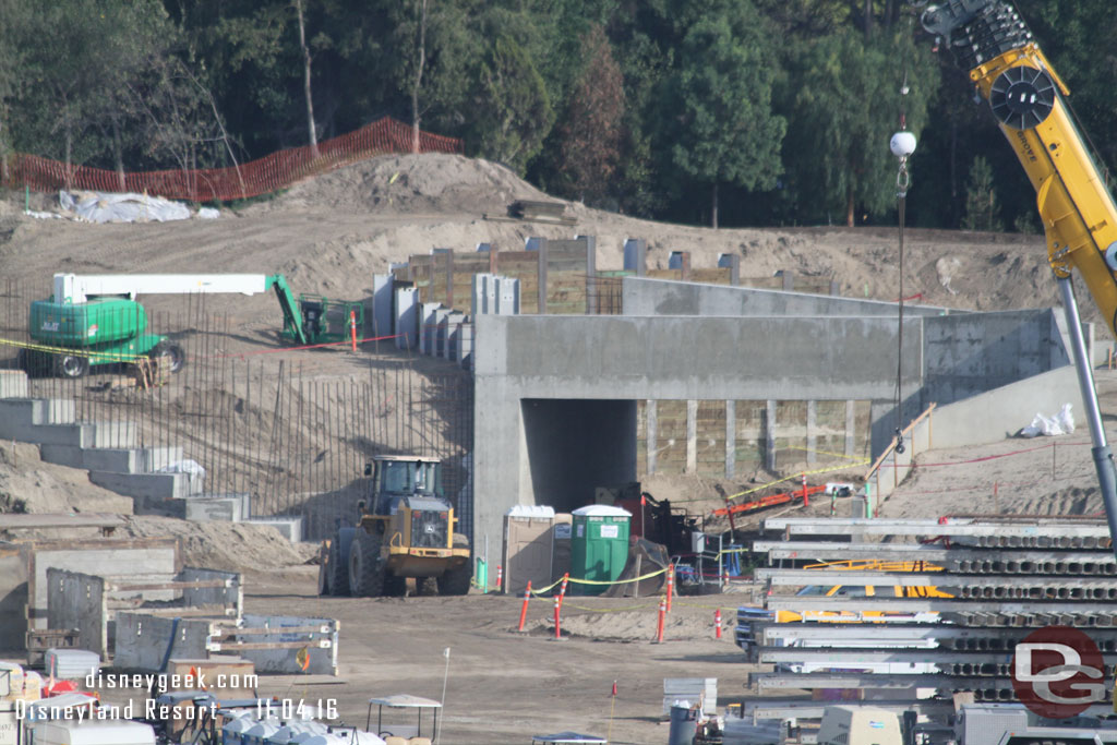 The Fantasyland tunnel.