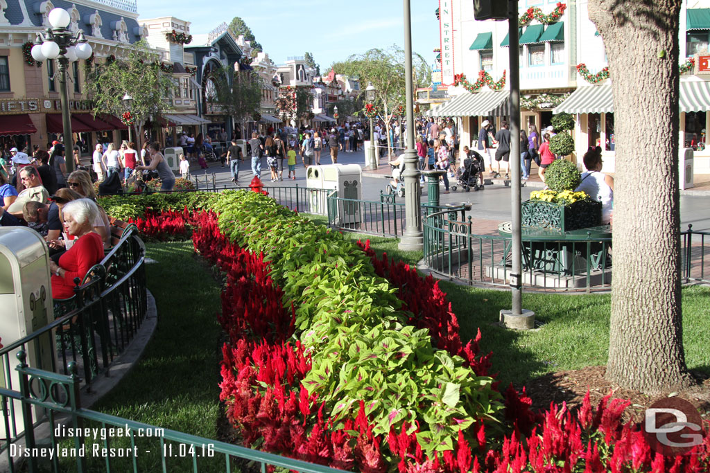 Town Square is looking festive.  