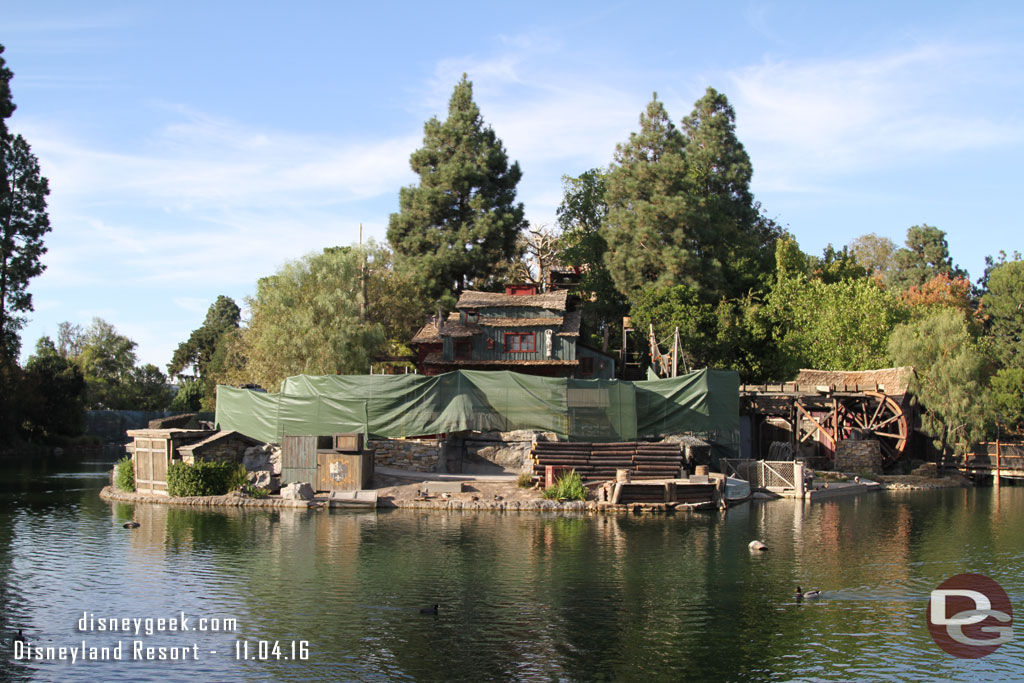 Not a lot of visible progress as work continues on the Fantasmic infrastructure.