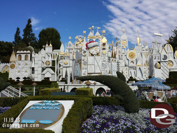 Small World Holiday was next on our list.