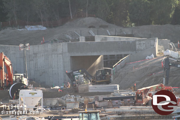 A last look at the Fantasyland tunnel.