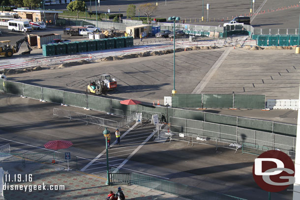 A better view of the current crosswalk.