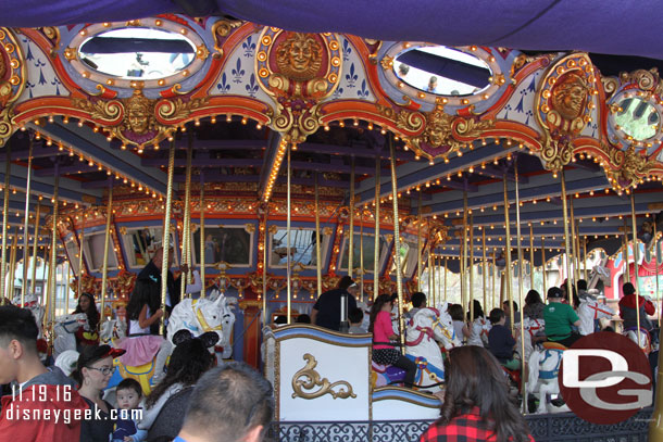 Next up the Carousel 