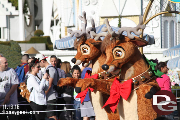 Dancing reindeer