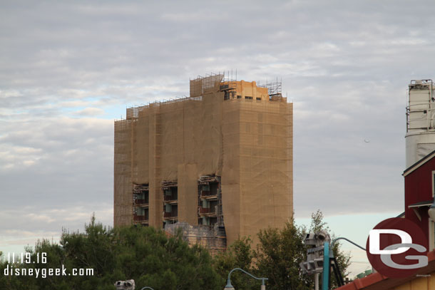 Another view of the Tower of Terror