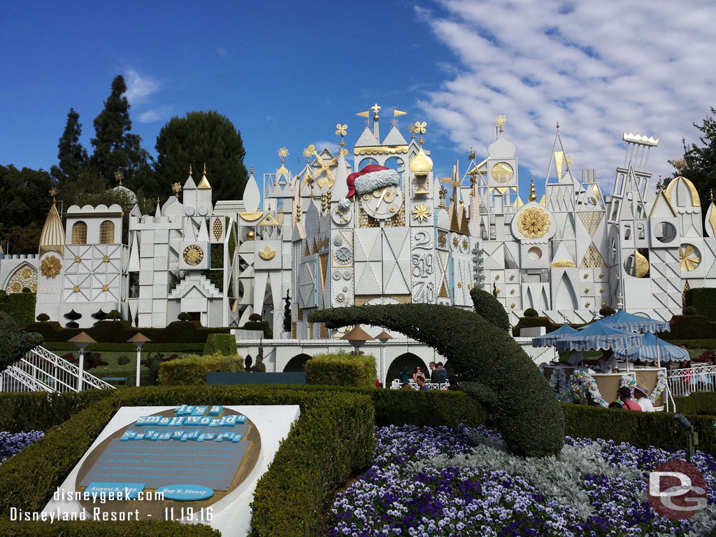 Small World Holiday was next on our list.