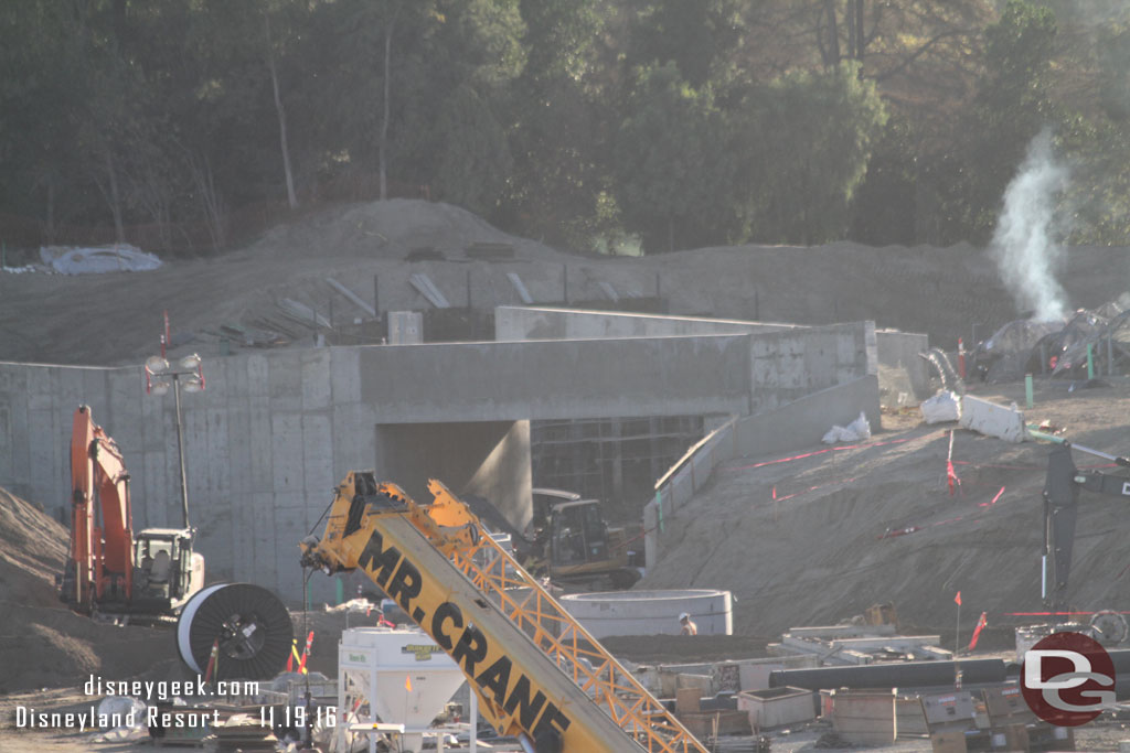 The tunnel leading to Fantasyland.